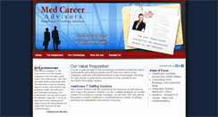 Desktop Screenshot of medcareeradvisors.com